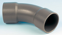 PVC Bogen 45 Grad Ø  63mm