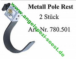 Rutenhalter Metall Pole