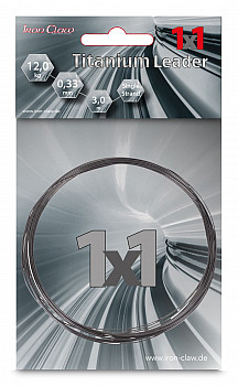 Iron Claw Titanium Leader #1x1 #9kg #3m