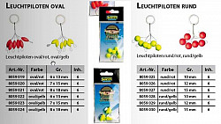 Iron Trout Leuchtpilot #oval #gelb ø07mm