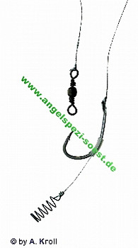 Spiral-Hair-Rig (Teigspirale) Größe 1