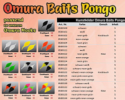 FTM Omura Baits #Pongo #G #Neon-Grün