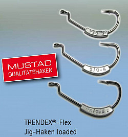 Behr Trendex Flex Jighaken bebleit 2/0