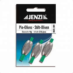 Jenzi Stift Oliven #04g - 3er SB