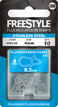 SPRO Freestyle Fluoro Snaps #4mm