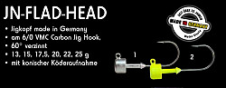 Eisele Twister JN Jig Flad Head 6/0 - 15