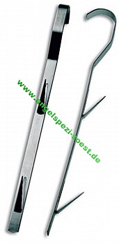 Räucherhaken PROFI Edelstahl #23cm