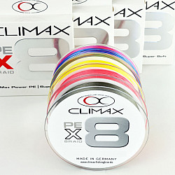 Climax Schnur 8x Braid #chartreuse ø06