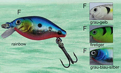 Paladin Wobbler MiniMe Trout - Rainbow