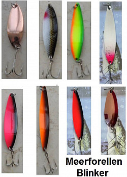 Paladin Mefo Blinker 86mm 26g schw-pink