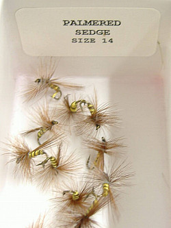 Dragon Fliege, Palmered Sedge 14