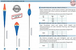 Balzer Schlepp Pose 3 mit Slim Jim - 4g