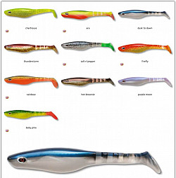 Quantum Battle Shad 15cm Hot Brownie