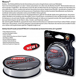 Berkley Nanofil 0.20 - 0,19287mm - 100m