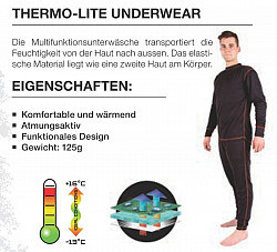 DAM Unterwäsche Thermo Lite  M