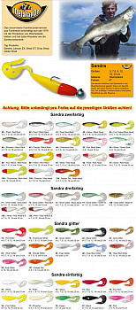 Delalande Sandra Twister 12cm, Farbe  23