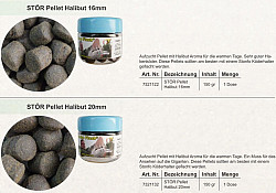 FTM Amino Stör Pellets ø16mm #Halibut