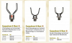 Carpodrom Rutenablage Edelstahl V 2,7cm