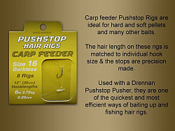 Drennan Pushstop Hair Rig Carp Feeder 16