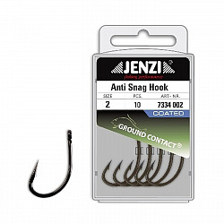 Jenzi Anti Snag Boilie Haken mit Öse 2