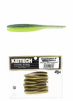 Keitech Shad Impact 2" -5,4cm #Char Thu