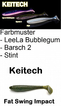 Keitech FAT Swing Impact 2,8 7,0cm LLB