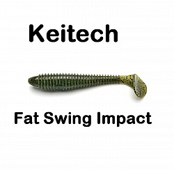 Keitech FAT Swing Impact 4,8" 12cm DC
