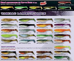 Kopyto Killer Shad -8cm Laminatfarbe -54