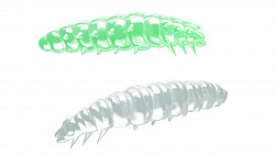 Libra Lures #Larva_30 #Garlic #Glow_UV_G