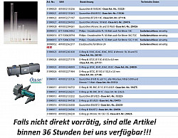 UVC Quarzröhre, Type: PL 11 Watt