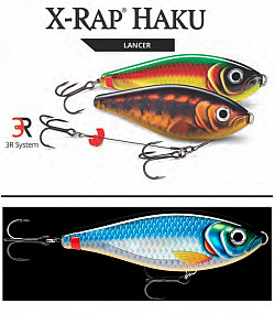 Rapala Wobbler X-Rap Haku #Haku14 #BGH