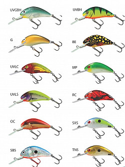 Salmo Wobbler Hornet floating 4cm UVOC