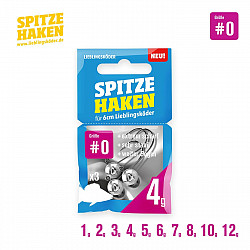 Lieblingsköder Spitze Haken #0 #12g