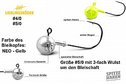 Lieblingsköder Spitze Haken #4/0 #100neo