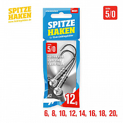 Lieblingsköder Spitze Haken #5/0 #3 #10g