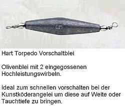 Hart Torpedo Vorschaltblei 10,00g