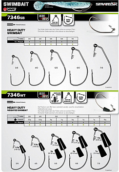 VMC Haken #Swimbait #7346W #X4 #5_0 #7G
