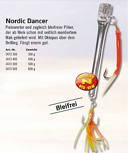 Zebco Nordic Dancer Pilker bleifrei 600g