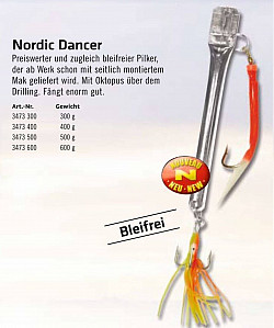 Zebco Nordic Dancer Pilker bleifrei 300g