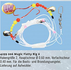 Zebco Magic Flatty Rig -6 Brandung