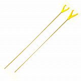 Edelstahl Erdspieß mit #V - Auflagekopf