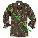 US-Hemd, 1-1 Arm, woodland, xxl