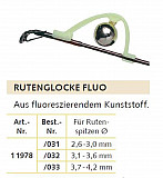 Knicklichthalter mit Glocke ø 3,7-4,2mm