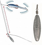 Balzer Shirasu Drop Shot Blei #long #10g