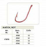 Balzer CAMTEC Haken Match -r, Größe 10