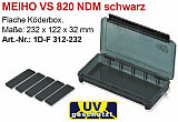Meiho Köderbox Versus #VS820 NDM schwarz