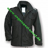 US M-65 Parka, schwarz, l