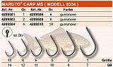 Maruto Haken Karpfen MS mit Öhr Größe  4