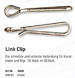 ZEBCO Link Clips - 10 Stück pro SB