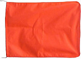 Schleppanglerflagge #Orange #35x50cm